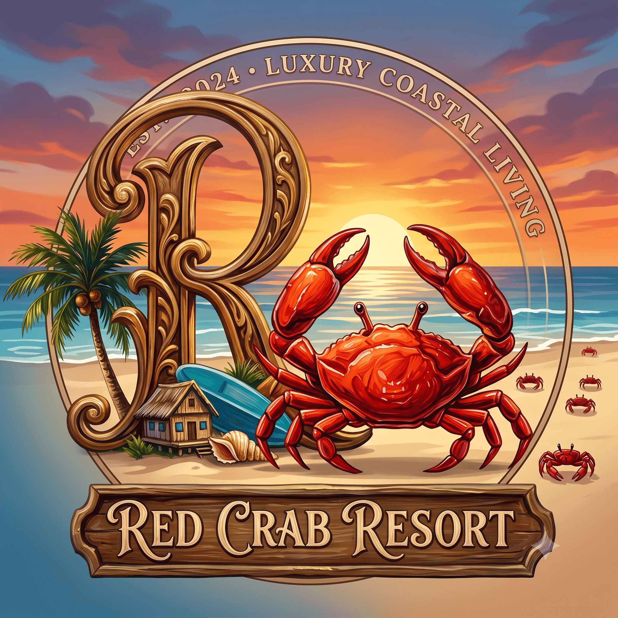 Red Crab Logo
